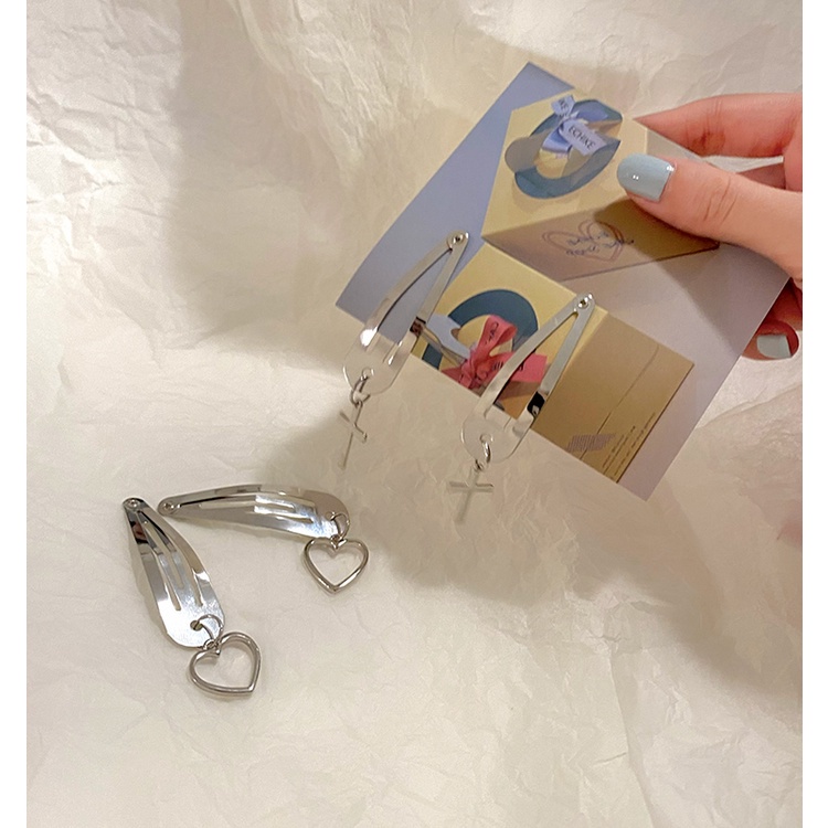 Kẹp Tóc Bb 2021 Phong Cách Hàn Quốc Ngọt Ngào Mới Cho Nữ