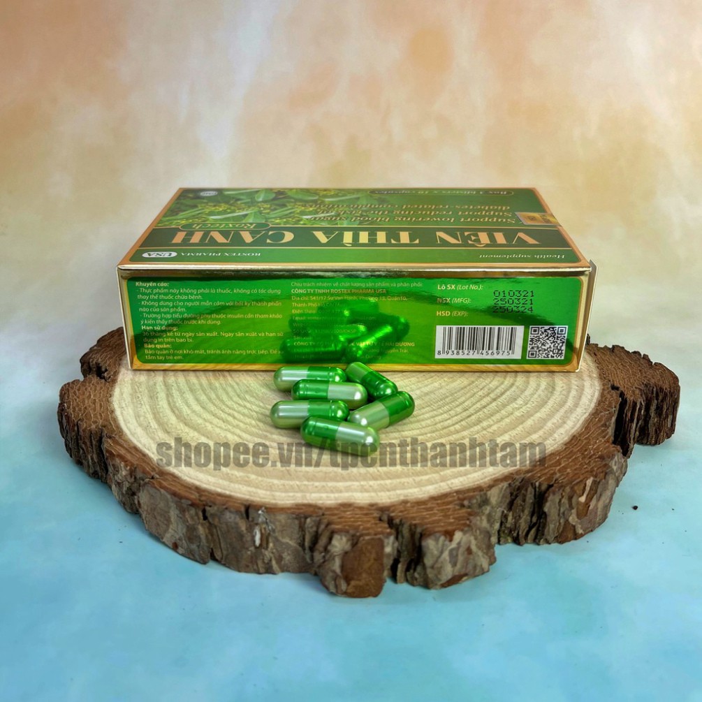 VIÊN THÌA CANH hỗ trợ giảm đường huyết, giảm nguy cơ biến chứng do đái tháo đường – Hộp 30 viên | BigBuy360 - bigbuy360.vn