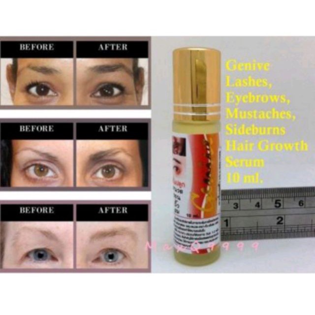Serum lăn Mọc Dày Mi, Lông Mày, Râu Genive thái lan