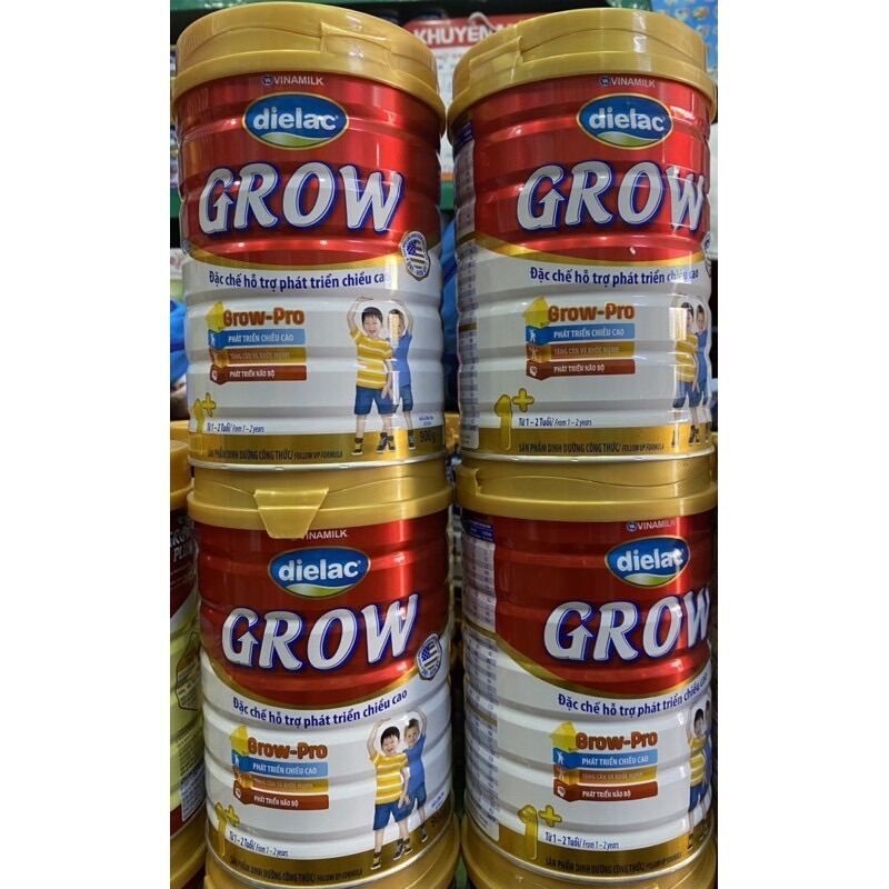 Sữa Bột Dielac Grow 1+ Hộp 900g Tăng Chiều Cao Cho Bé