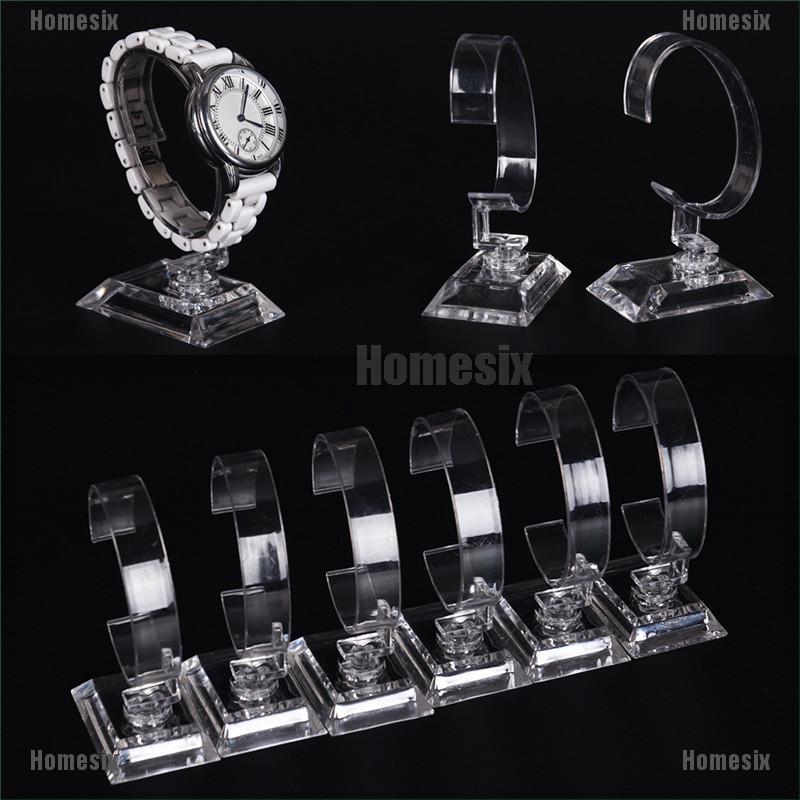 Set 2 giá đỡ bằng nhựa chuyên dụng cho trưng bày đồng hồ trang sức