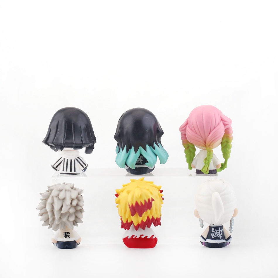 Set 6 Mô Hình Nhân Vật Hoạt Hình Trang Trí