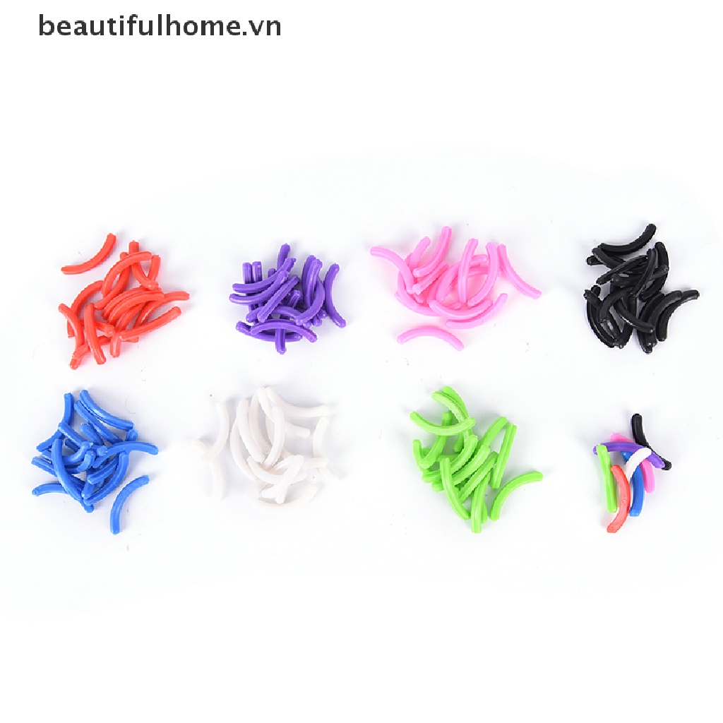 Bộ 15 Miếng Đệm Cao Su Tròn Thay Thế Cho Lông Mi