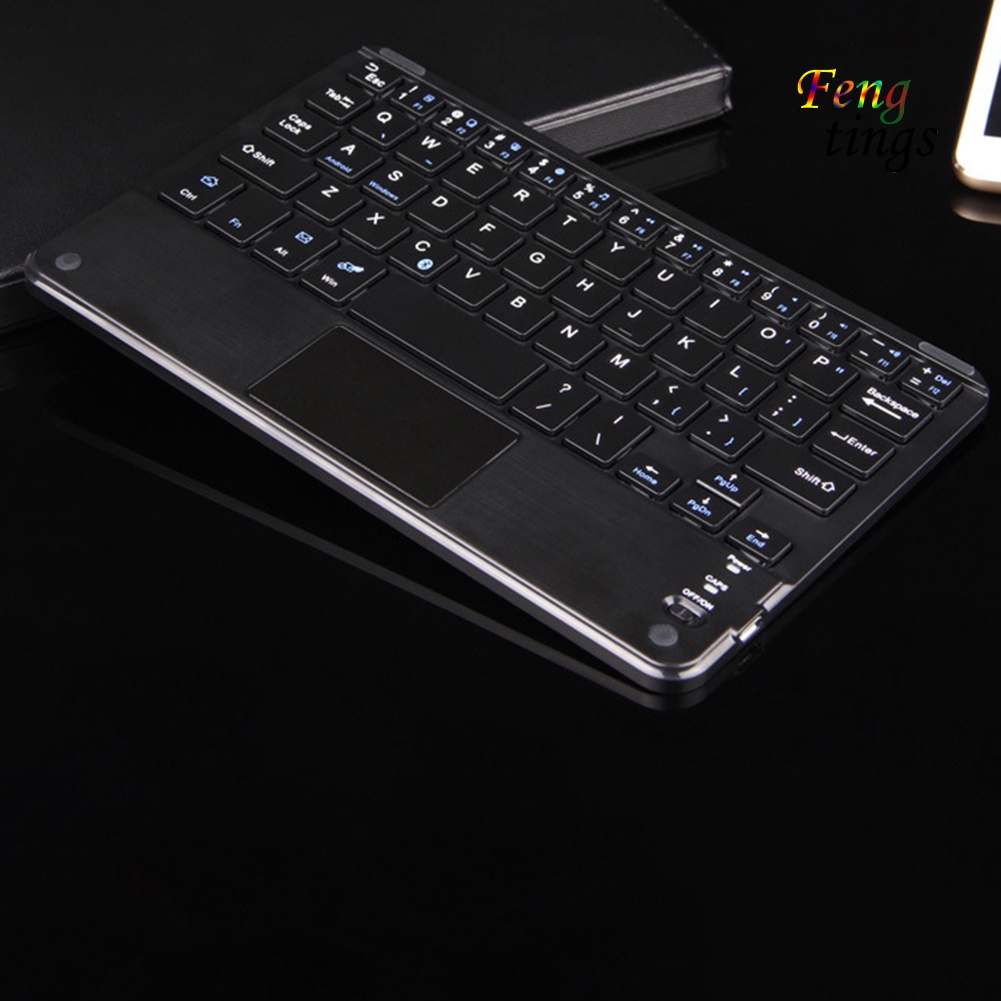 Bàn phím bluetooth không dây mini siêu mỏng 59 phím cho máy tính bảng