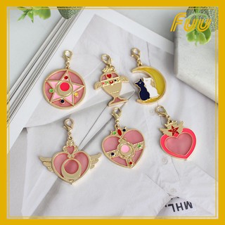 (Đọc kĩ mô tả) Móc treo trang trí, mặt dây chuyền Thủy Thủ Mặt Trăng (Sailor Moon) mẫu 1