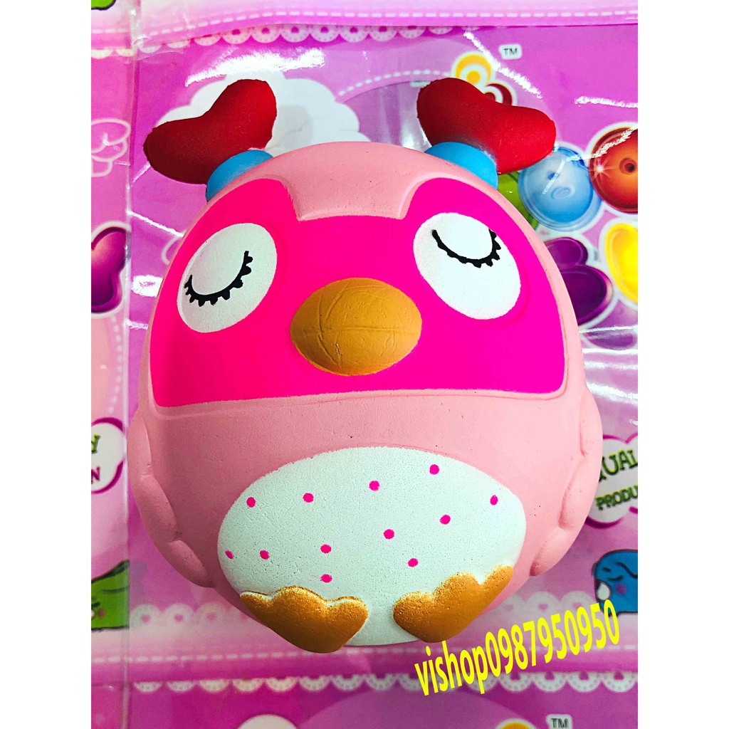 SQUISHY CÚ MÈO TRÒN NHẮM MẮT (huongtrang)