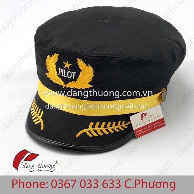 Mũ nón cơ trưởng phi công pilot HK 26
