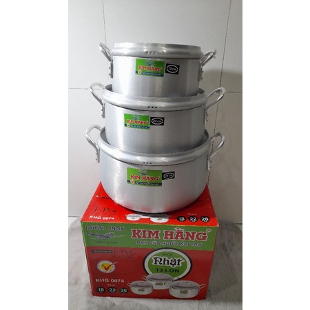 Nồi Nhôm Kim Hằng Bầu Kiểu Nhật