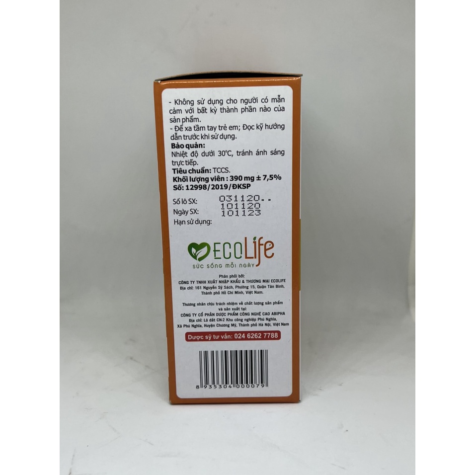 Viên Uống Vitamin A-D Hỗ Trợ  Sáng Mắt Đẹp Da Tăng Cường Hấp Thu Canxi Và Tăng Đề Kháng