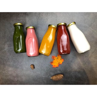 Chai thủy tinh đựng sữa 300ml