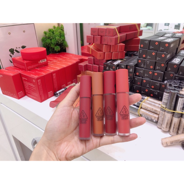 Son 3CE kem lip lacquer 2018
