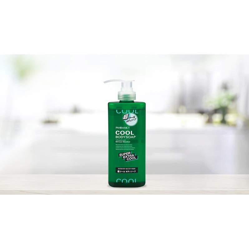 SỮA TẮM NAM CAO CẤP PHARMAACT COOL NHẬT BẢN  - HÀNG NỘI ĐỊA NHẬT