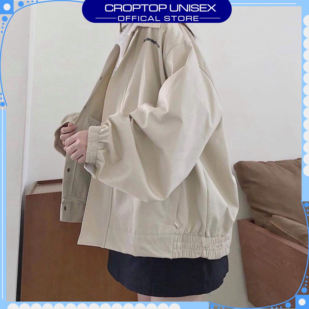 ⚡  Áo Khoác Kaki BLESSING Form Rộng Ulzzang  💯