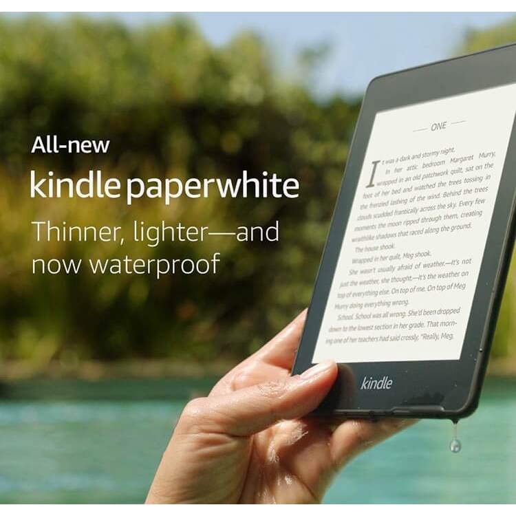 Máy Đọc Sách Kindle PaperWhite 2018 Gen 4 (10th) - Bản 8 GB