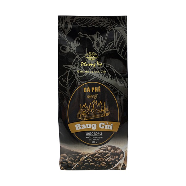Cà Phê Bột - PV Coffee Rang Củi - 500g - Phương Vy Coffee