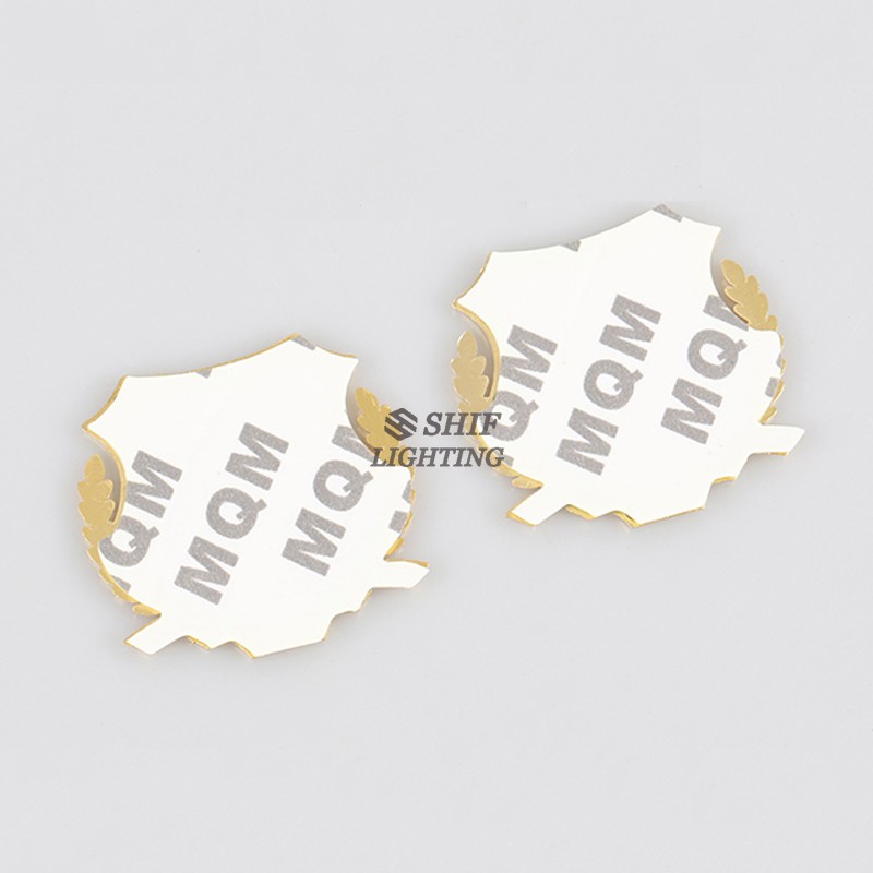 2 miếng sticker kim loại dán cửa sổ xe hơi Chevrolet