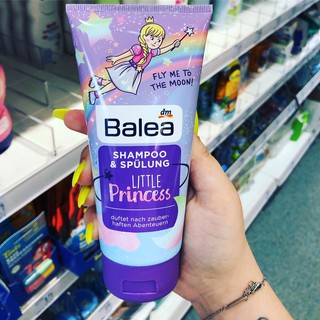 Dầu gội + xả Balea bé gái