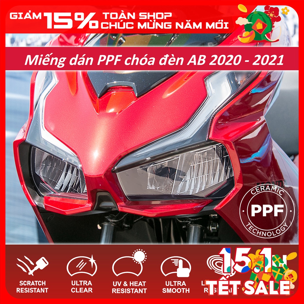PPF CHÓA ĐÈN AB 2020 - 2022 cao cấp bảo vệ CHÓA ĐÈN Airblade 2020 - 2022