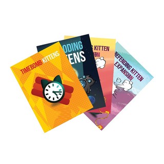 Combo 4 bản mèo nổ Exploding Kittens mở rộng loại đẹp