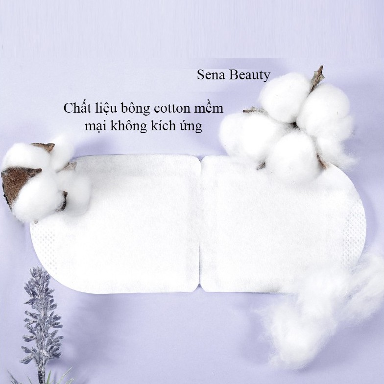 Hộp 5 miếng mặt nạ xông hơi mắt 40 độ thư giãn giảm mệt mỏi cho mắt Sena Beauty | BigBuy360 - bigbuy360.vn
