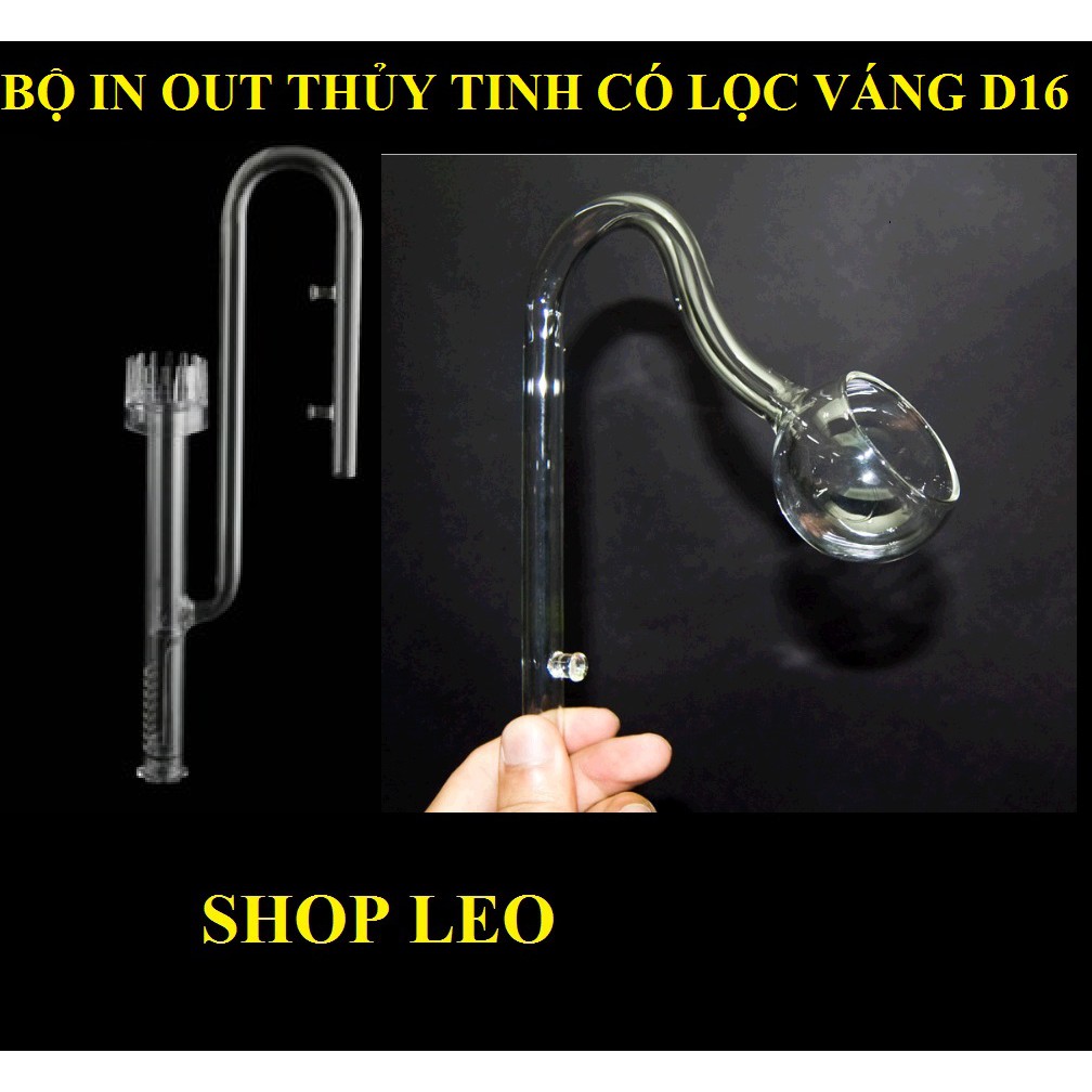 BỘ IN - OUT THỦY TINH PHI 16 CÓ LỌC VÁNG - IN OUT LỌC VÁNG