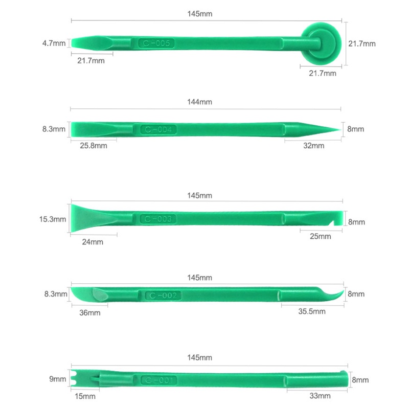 Set 10 Thanh Nhựa Tháo Lắp Đa Năng Cho w Double-