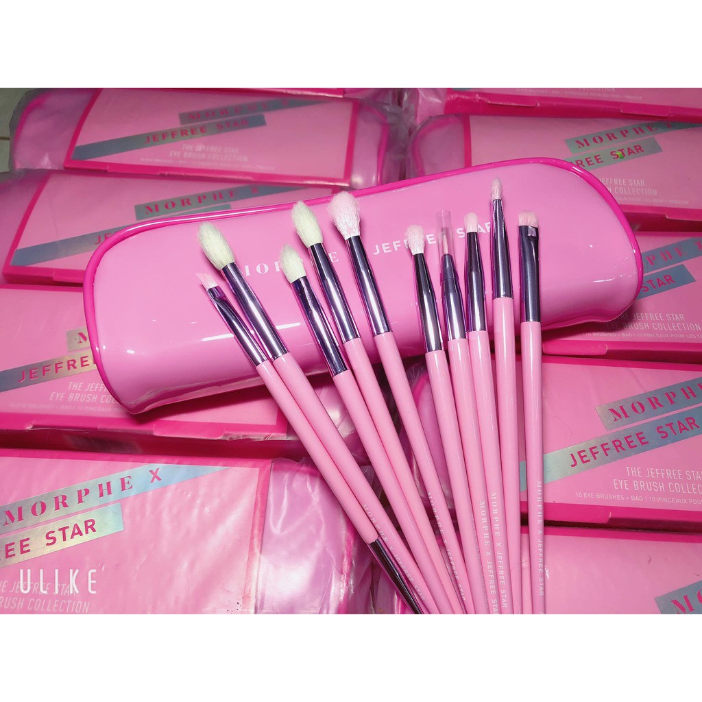 SET CỌ MẮT 10 CÂY CAO CẤP MORPHE X JEFFREE STAR THE JEFFREE STAR EYE BRUSH COLLECTION