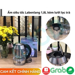 Ấm Siêu Tốc Thủy Tinh Lebenlang