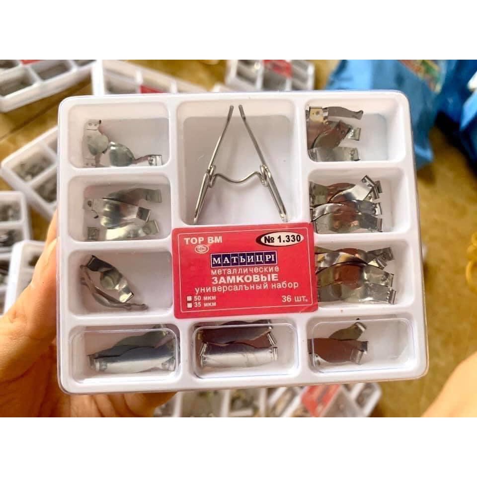 Bộ khuôn trám matric,Bộ trám răng