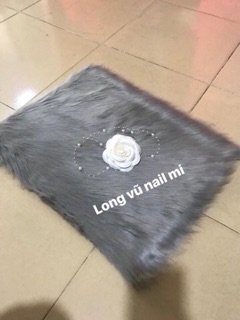 Thảm lông chụp hình