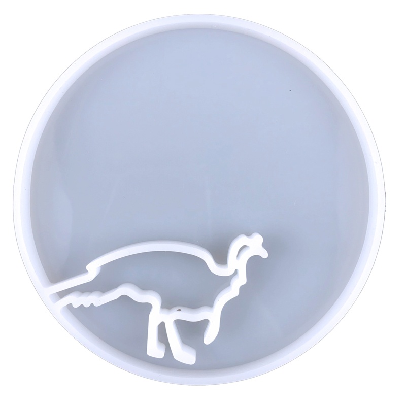 Khuôn Silicone Tạo Hình Làm Đế Lót Ly Hình Động Vật DIY