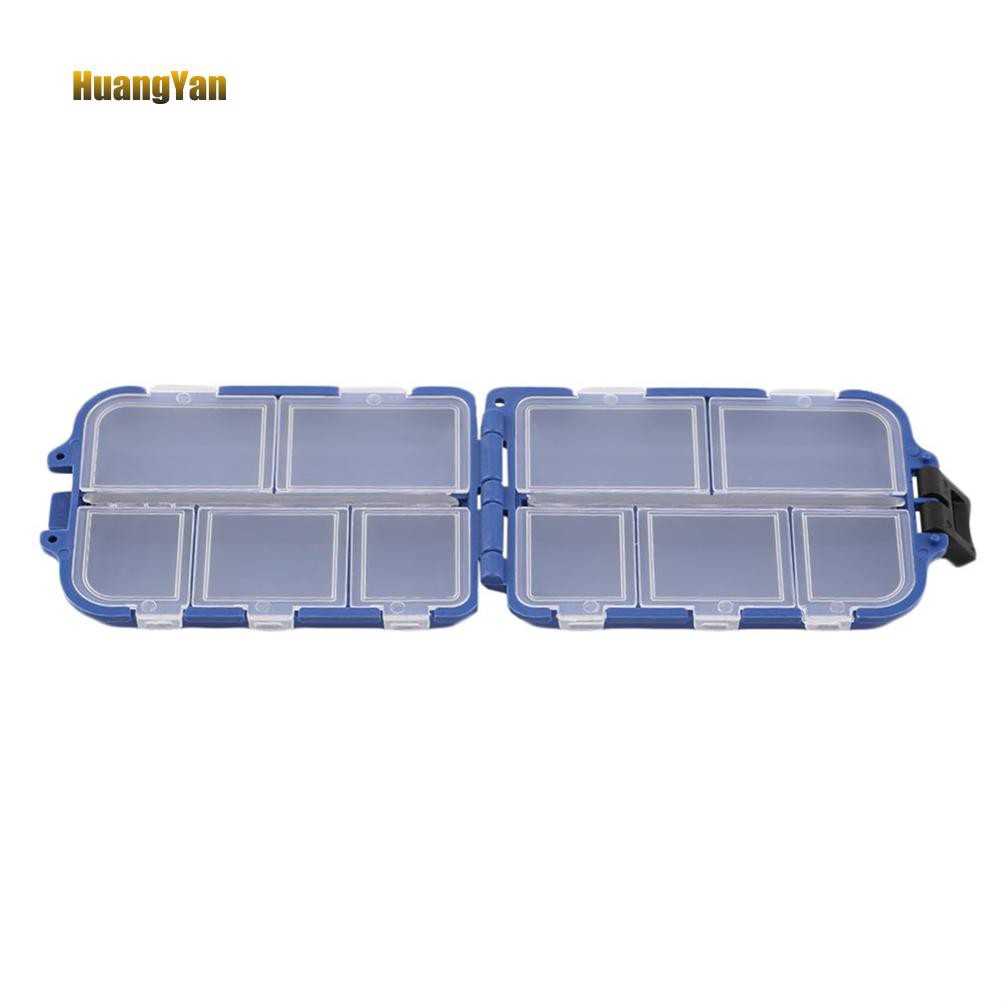 ☞Phụ Kiện Chuyên Dụng Dành Cho HY HY HY HY☜Hộp Đựng Móc Câu Cá 10 Ngăn Tiện Lợi