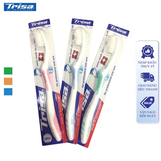 Bàn Chải Đánh Răng Lông Mềm Trisa Uno 1