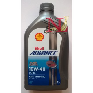 Nhớt Shell Advance Ultra 10W40 1L, shell ultra thái cho xe số
