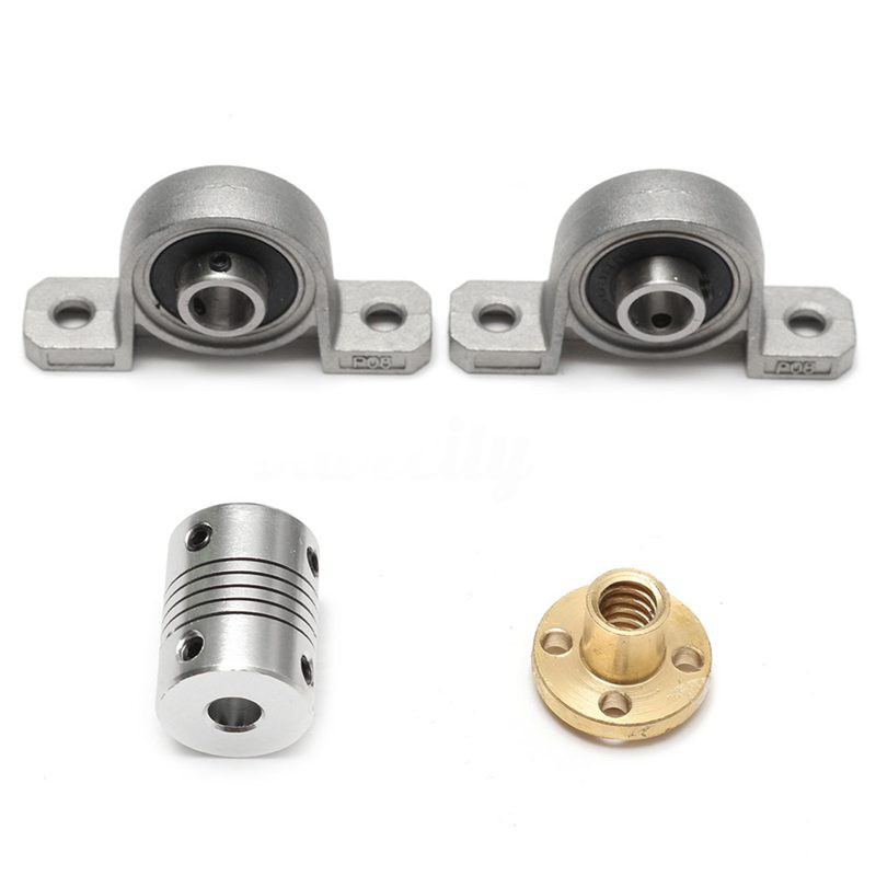 Bộ ốc vít T8 8mm 500mm kèm đai ốc cho máy in 3D Makerbot i2