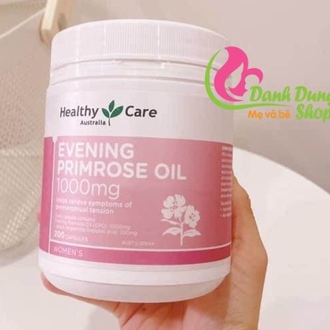 Tinh dầu Hoa Anh Thảo - Evening Primrose Oil 1000mg Healthy Care lọ 200 viên