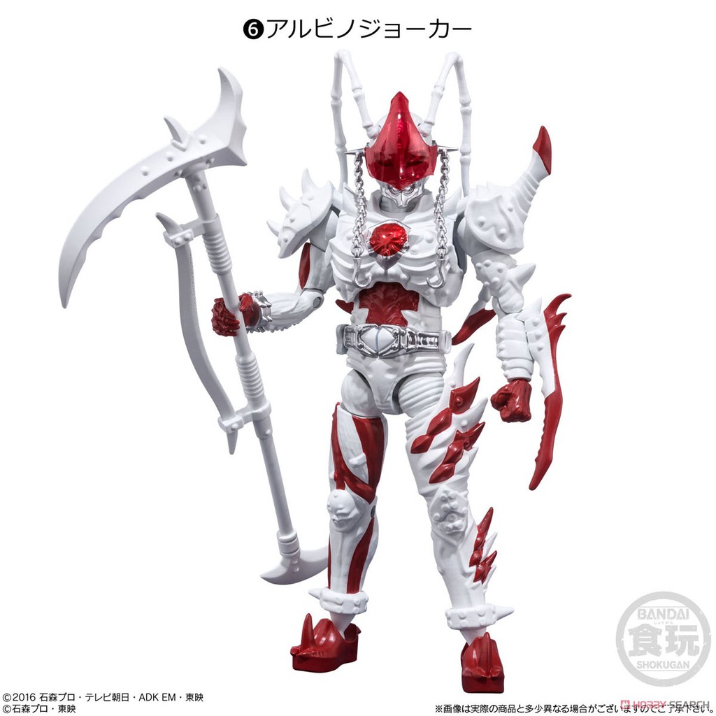Mô hình Shodo Kamen Rider Genm Zombie , Leangle và Joker