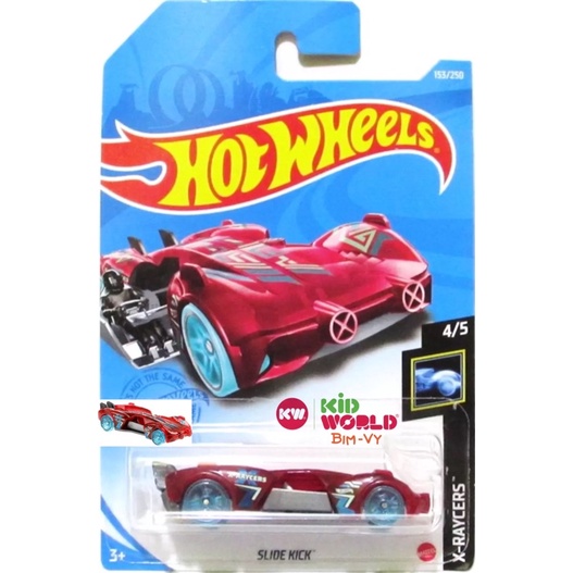 Xe mô hình Hot Wheels basic Slide Kick GTB31, 40K.