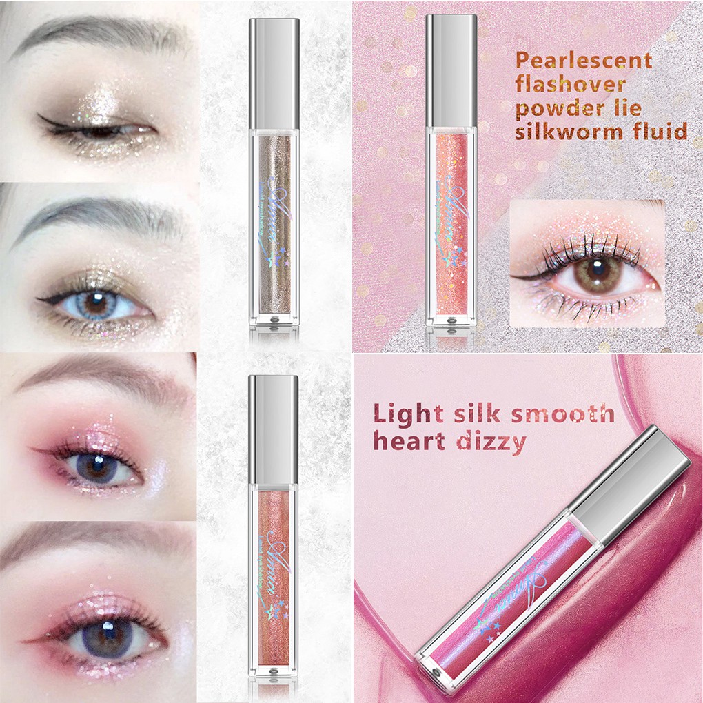 [Hàng mới về] Nhũ mắt dạng lỏng màu sắc lấp lánh quyến rũ