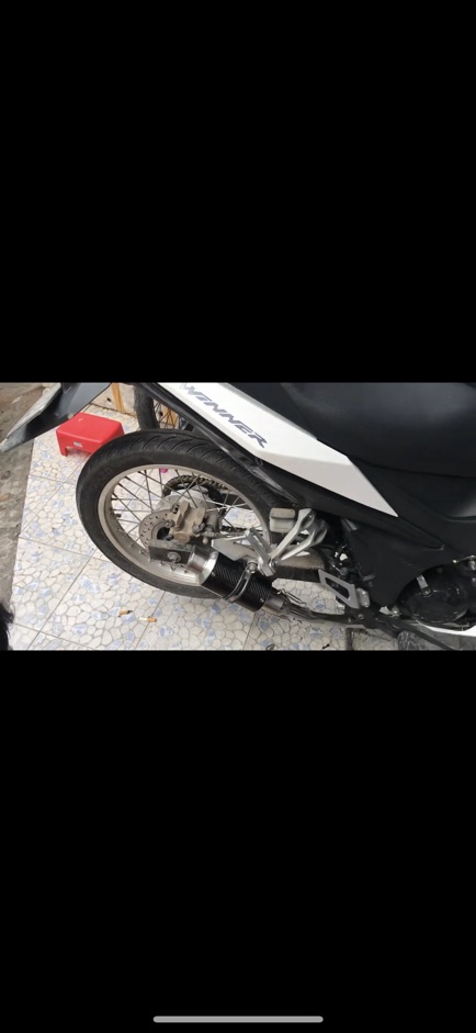 Pô lon leovince carbon ngắn kèm phụ kiện