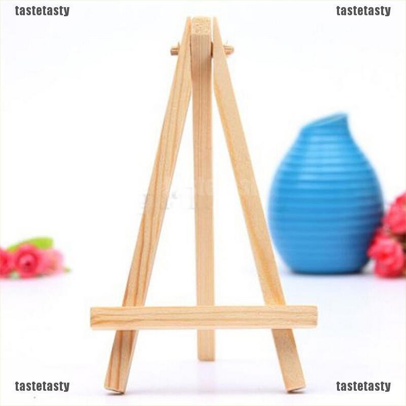 Giá đỡ bảng vẽ/ thẻ tên bằng gỗ mini trang trí tiệc cưới | BigBuy360 - bigbuy360.vn