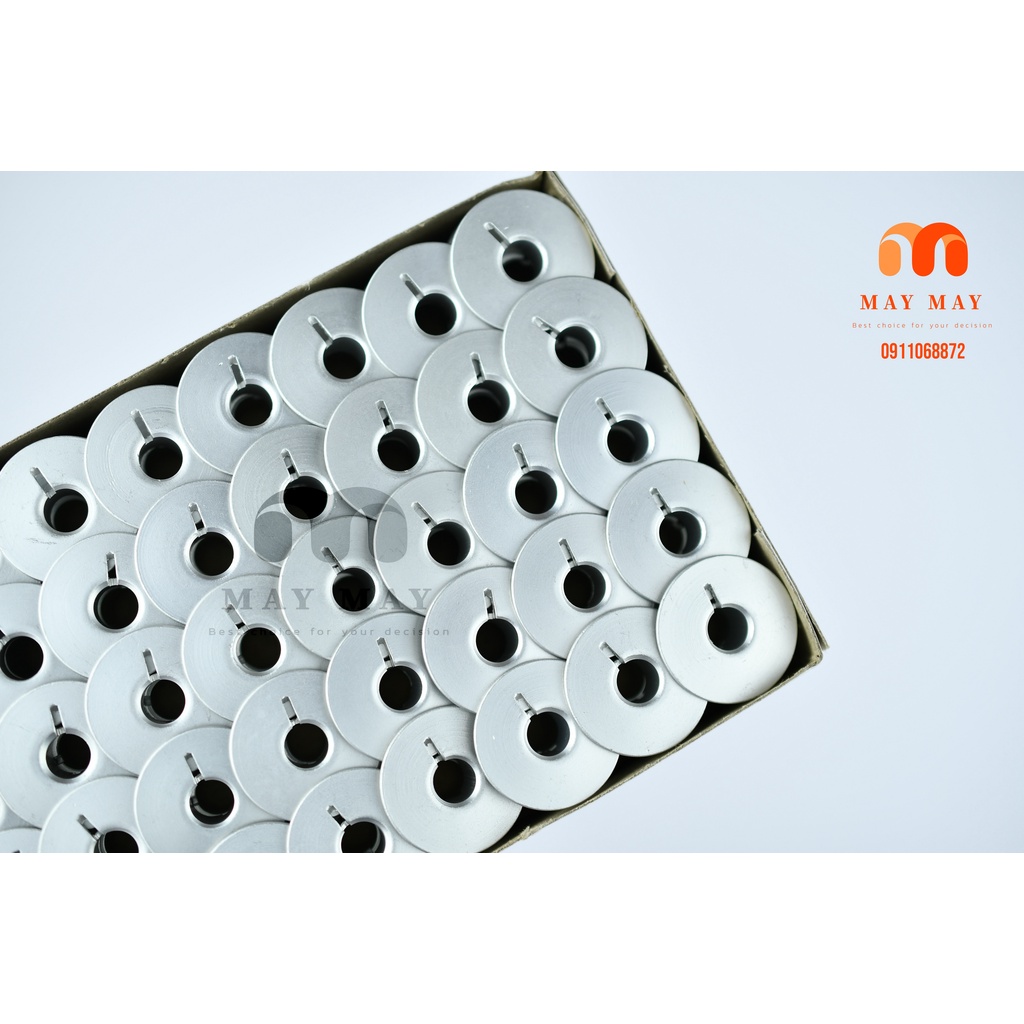 Suốt nhôm máy may 1 kim công nghiệp có rãnh combo 10 con