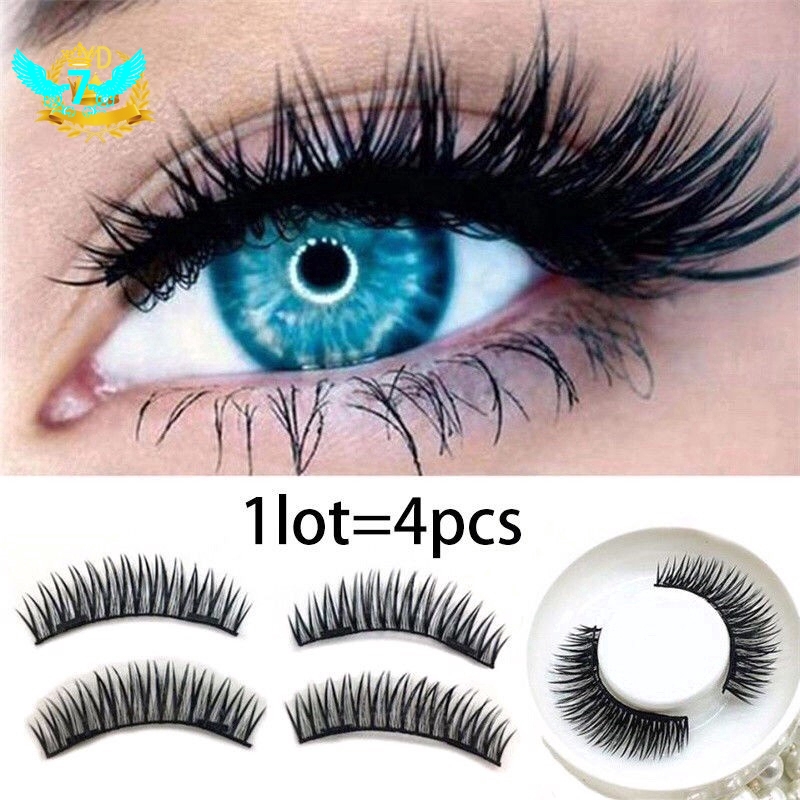 Set 4 lông mi giả 3D từ tính cao cấp