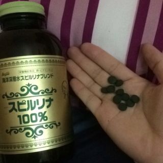 Tảo Spirulina Nhật (2200 viên uống được, đắp mặt được)