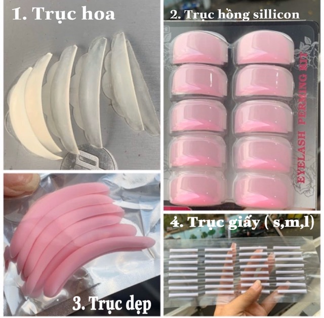 Trục uốn lông mi - dụng cụ bắt lông mi để uốn