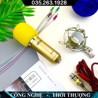 Micro livestream Mkai-BM900, micro livetream chuyên nghiệp, hát karaoke, thu âm - cao cấp, chất lượng
