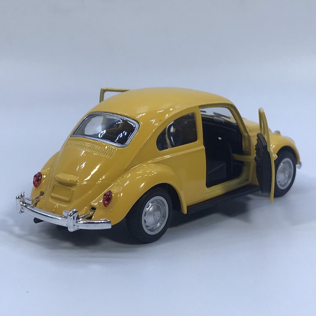 Mô hình xe ô tô cổ Volkswagen Beetle 1967 tỷ lệ 1:32 bằng kim loại giá rẻ