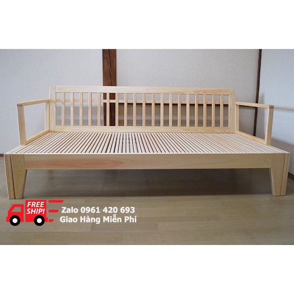 SoFa Giường Ngủ Thông Minh Gỗ Thông Nhập Khẩu