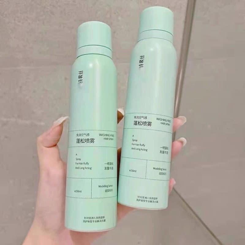 Gôm xịt gội khô chống bết tóc