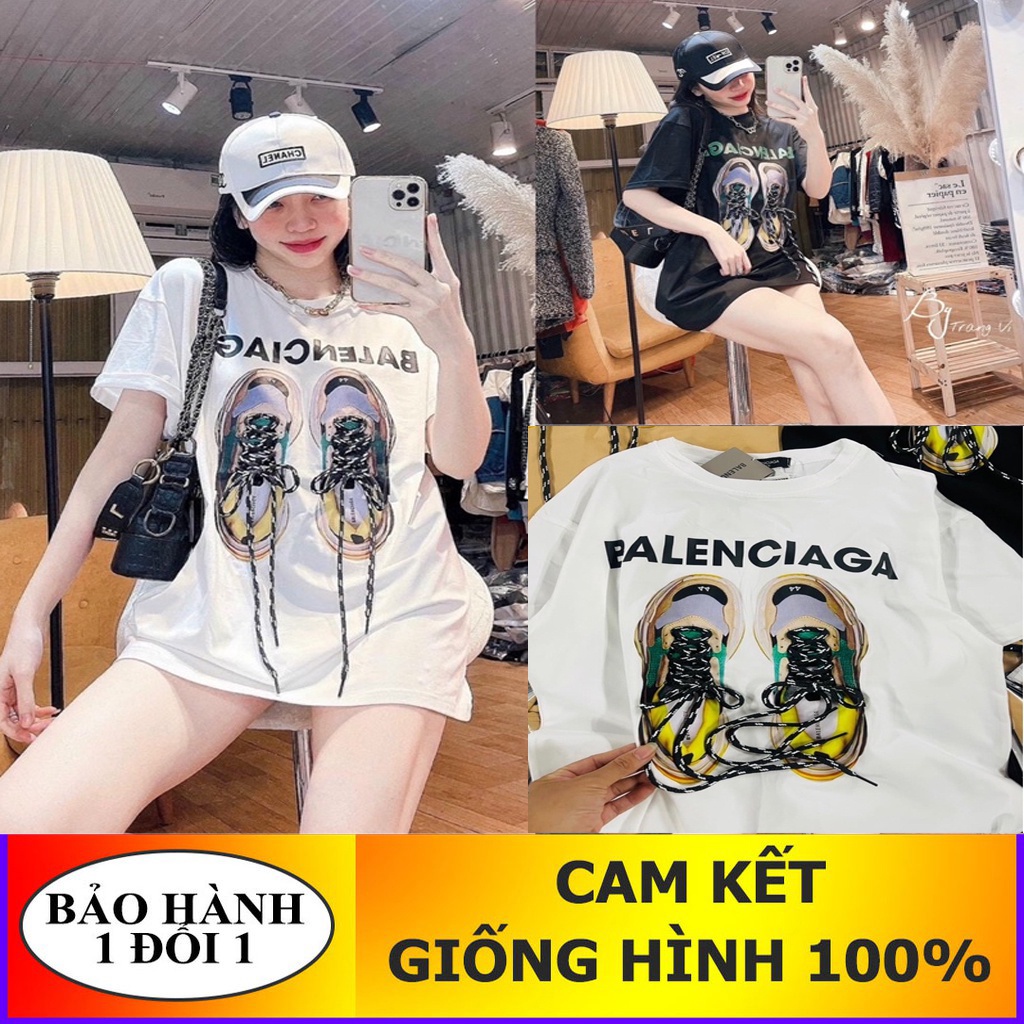 Áo Phông Giầy Chữ BA LEN CI AG Hot Hit Hình In Sắc Nét Dây Dầy Buộc Chất Đẹp Dễ Mặc ( CHẤT VẢI ĐẸP )
